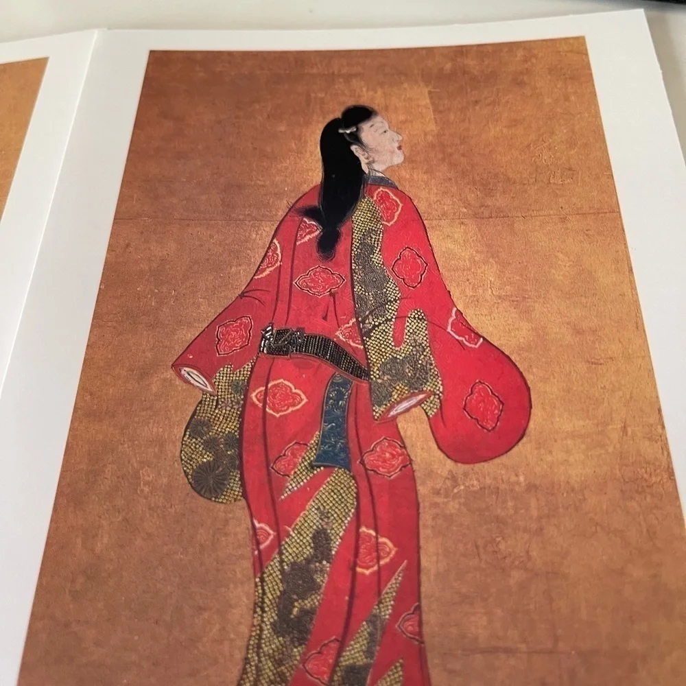 MFA Boston Japanese Dancers 20 note cards and 21 envelopes 5 different images